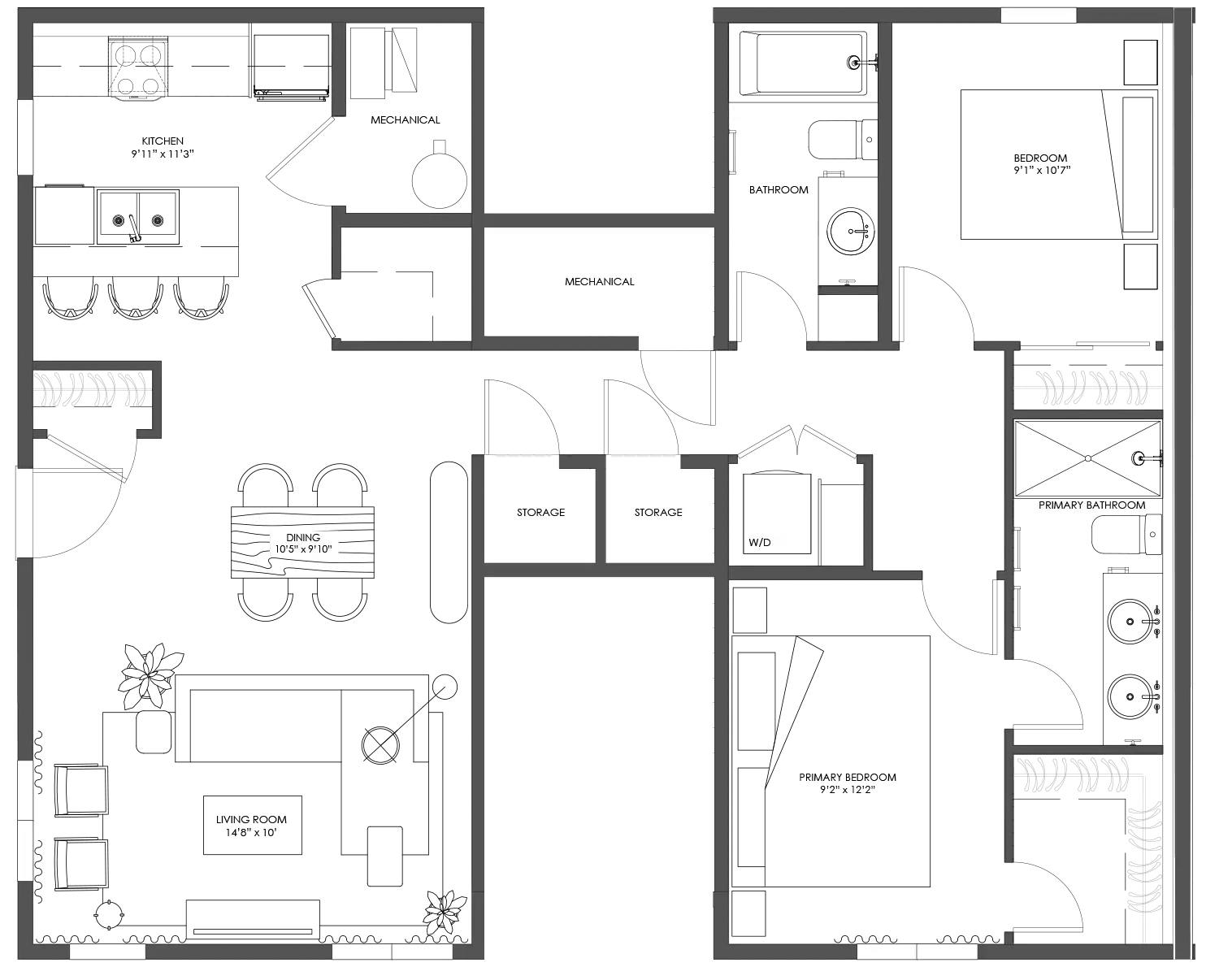 Loop 36 | One, two and three bedroom rental suites available in Calgary's Marda Loop.